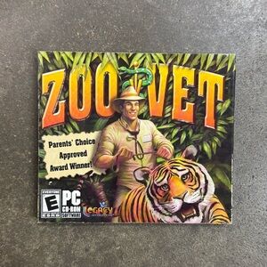 Zoo Vet PC Game Rare 2008 Edition Factory Sealed Legacy Interactive